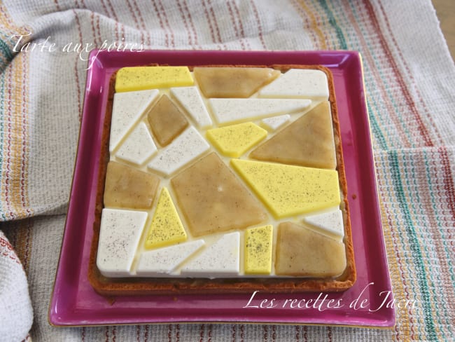 Belle tarte aux poires graphique