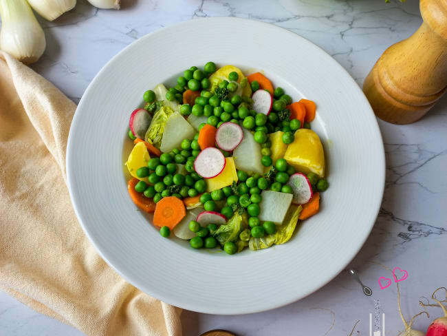 Jardinière de légumes printaniers au Cookeo ou Companion