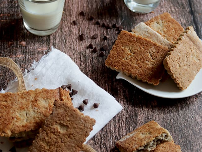 Biscuits granola sans gluten lait oeuf