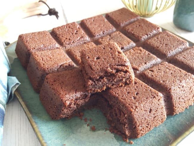 Moelleux au chocolat à la farine de châtaigne