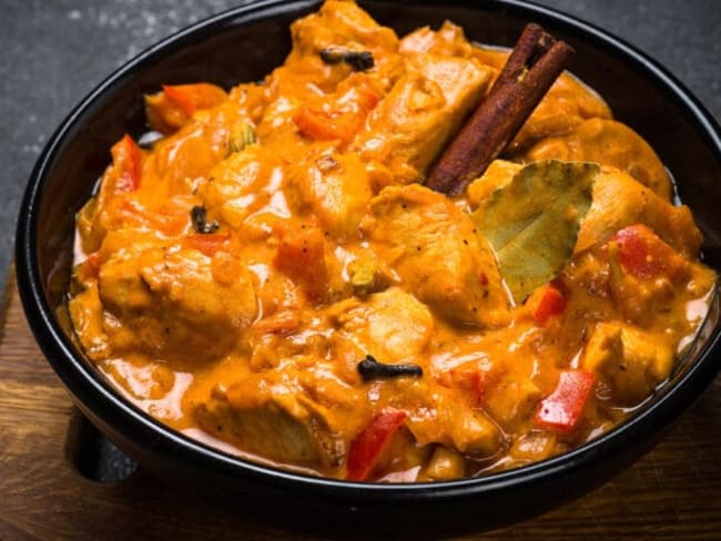 Filet de poulet au curry - Recette régime