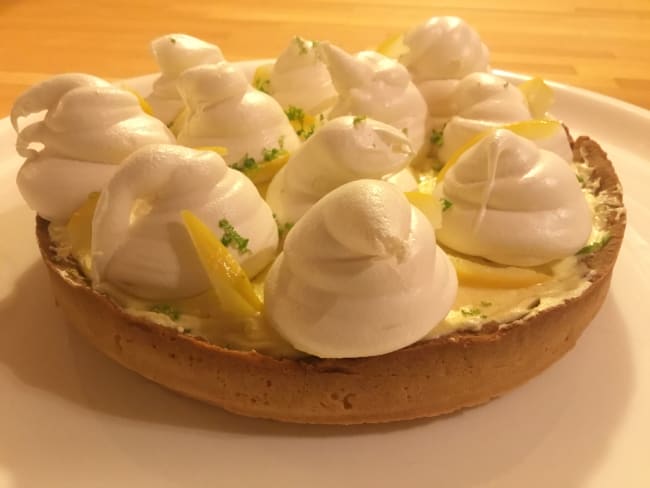 Tarte au citron meringuée sans gluten