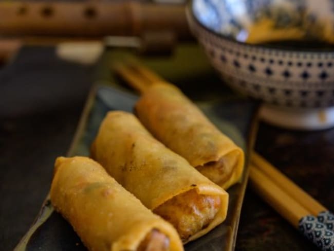 Rouleaux de printemps chinois ou pâtés impériaux