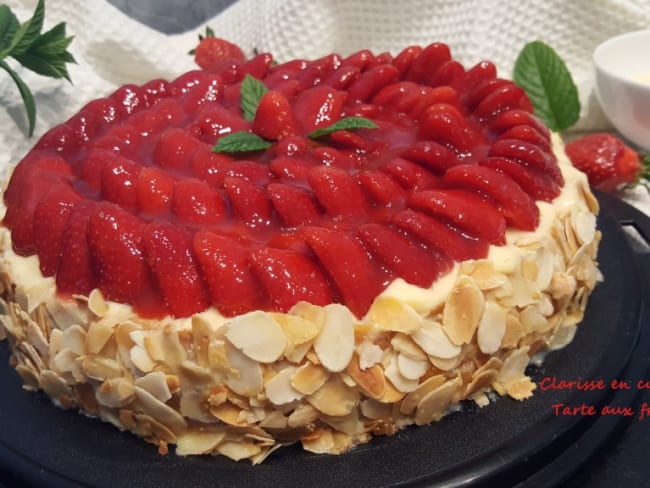 Tarte aux fraises