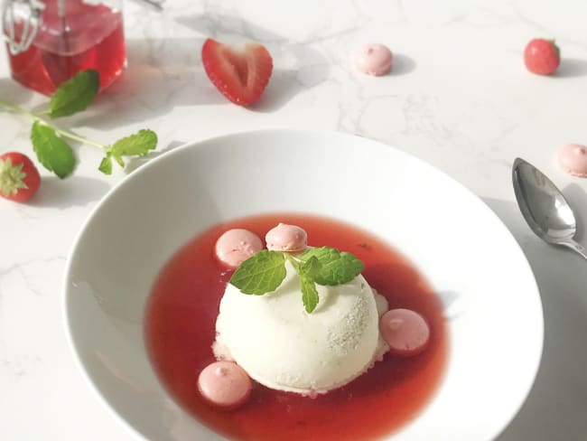 Soupe de fraises facile d'après le chef Cyril Lignac