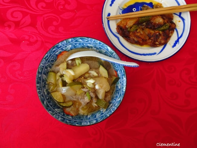 Sogogi doenjang jjigae : une soupe coréenne à la viande de bœuf