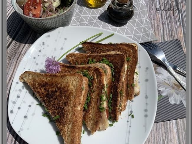 Croque monsieur au Lomo