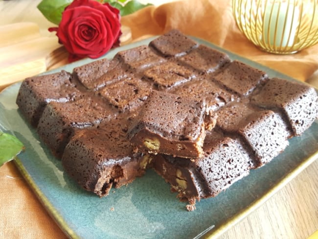 Brownie vegan sans oeuf avec de l’aquafaba