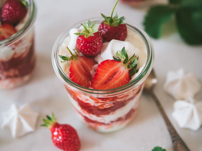 Eton mess aux fraises