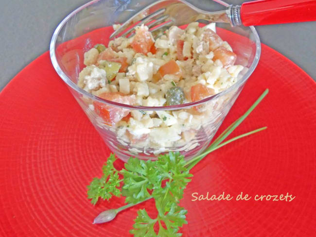 Salade de crozets