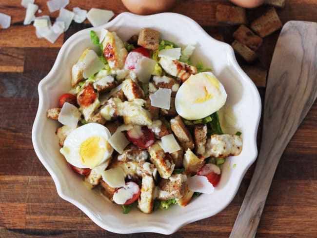 Ma salade césar au poulet