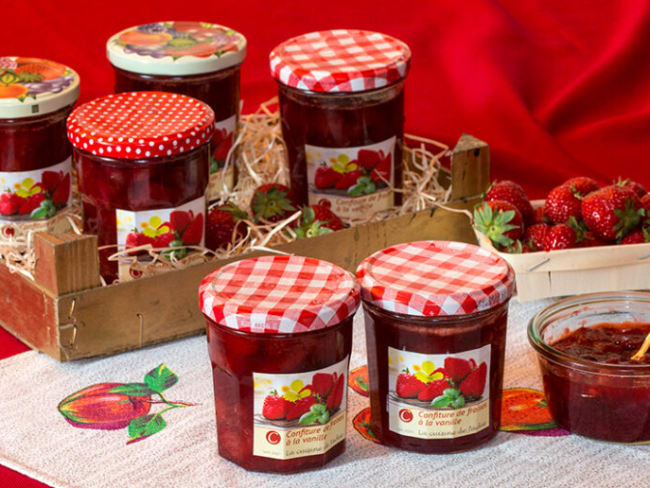 Confiture de fraises à la vanille facile et rapide