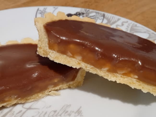 Les tartelettes façon Snickers