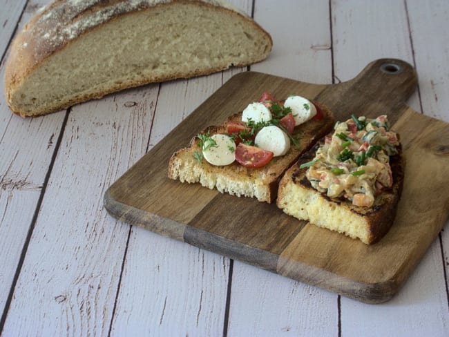 2 idées de tartines faciles et gourmandes pour l'été