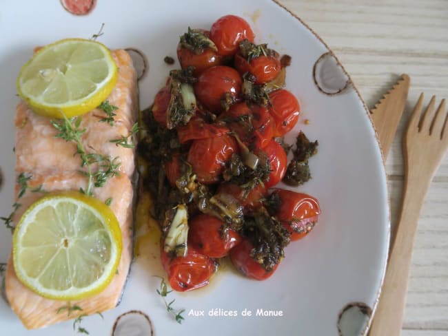 Pavés de saumon marinés au yuzu et citron, à l'Extra Crisp ou pas