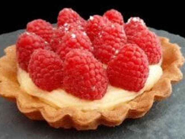 Tartelettes aux framboises