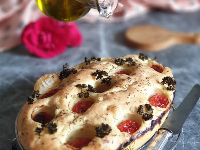 Foccacia italienne à la Poolish