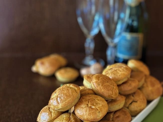 Mini bouchées au chèvre et chorizo