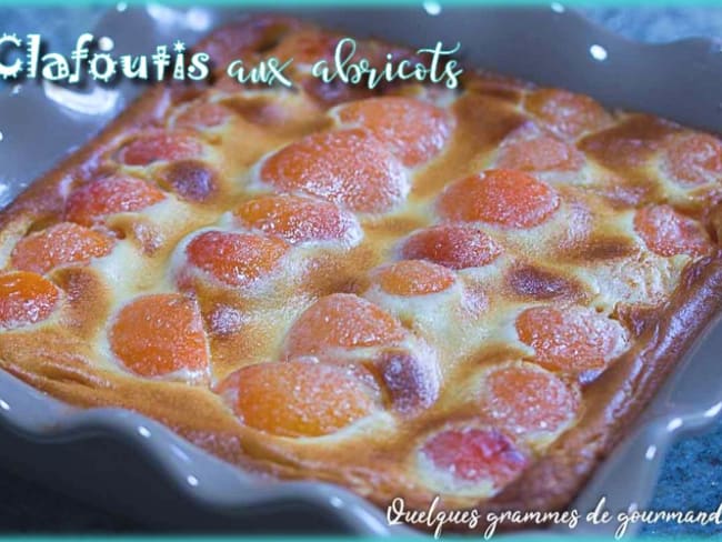 Clafoutis aux abricots