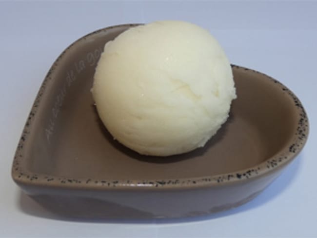 Sorbet à la poire