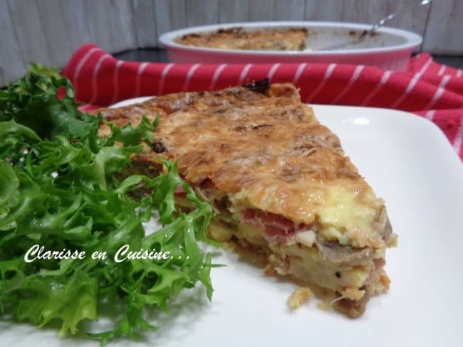 Quiche sans pâte