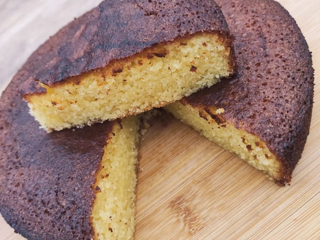 Gâteau à la semoule et au citron