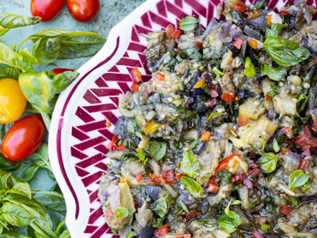 Salade d'aubergine