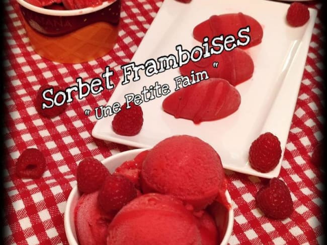 Sorbet framboises