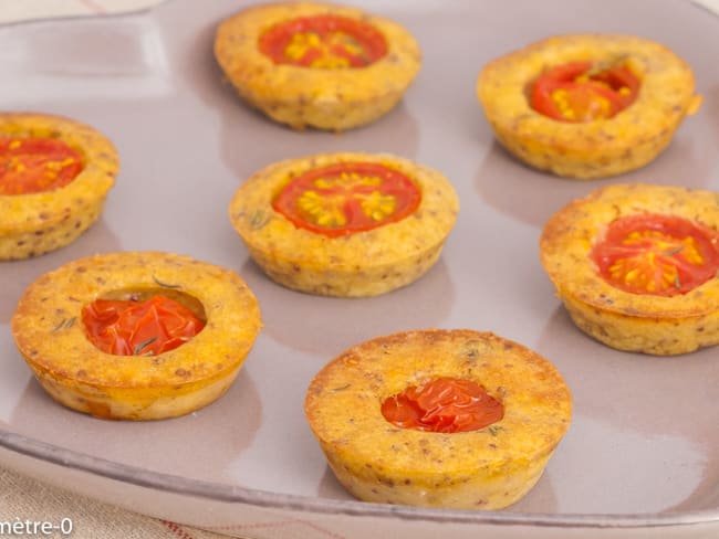 Bouchées apéritives à la tomate