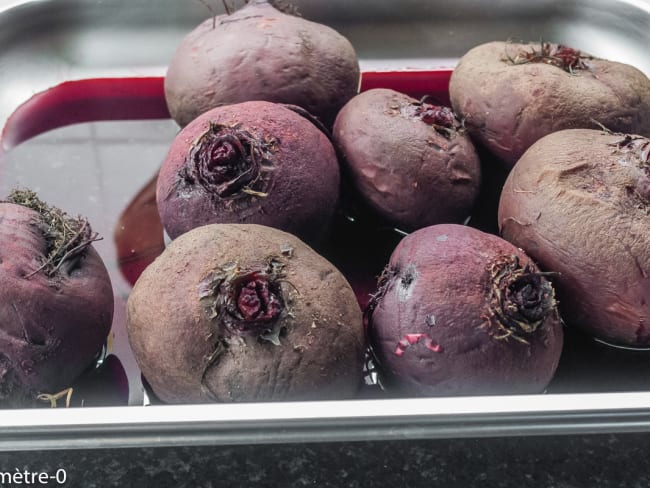 Cuisson facile des betteraves rouges