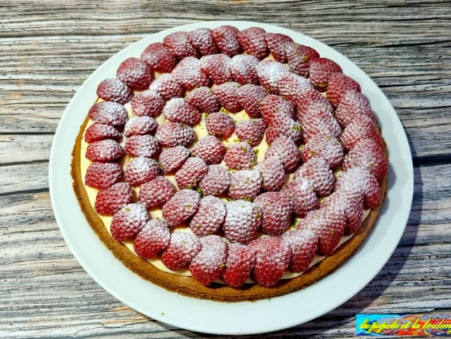 Tarte aux fraises d'après Christophe Felder