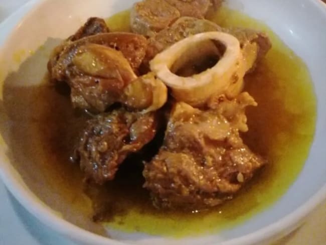 Tangia Marrackchia du Chef Simo Restaurant Dar L’Oussia dans la médina d’ Essaouira
