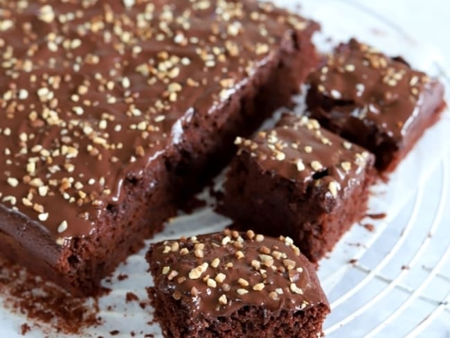 Gâteau chocolat courgette