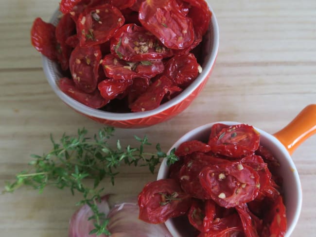 Tomates "coeur de pigeon" déshydratées