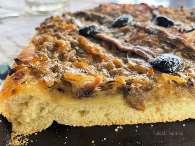 Recette traditionnelle de la pissaladière