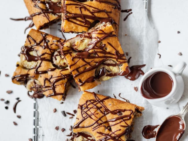 Gâteau vegan banane chocolat