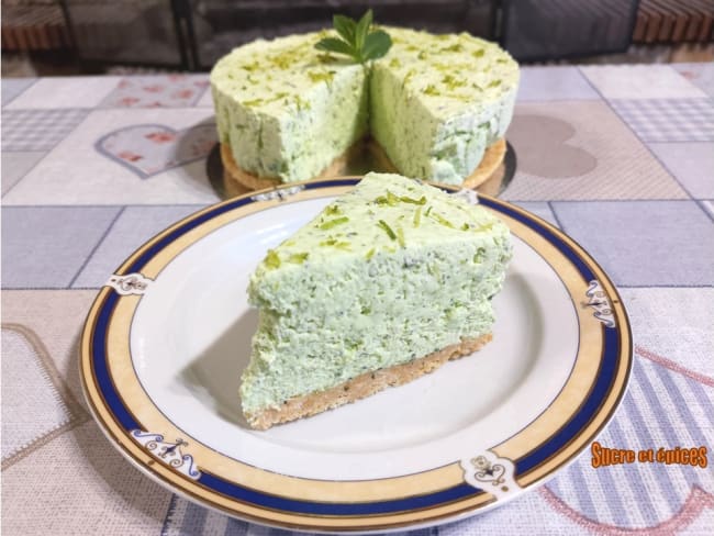 Entremets Mojito sans cuisson