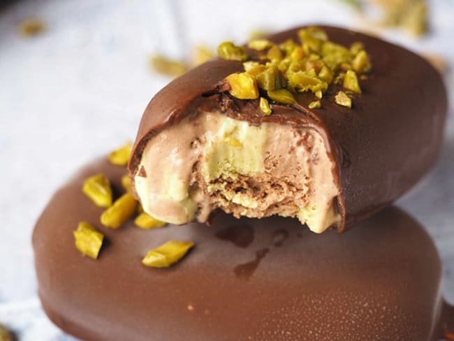 Magnums chocolat pistache