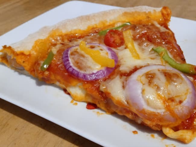 La pizza à la pâte extra gourmande