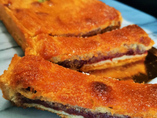 Tarte bakewell aux framboises