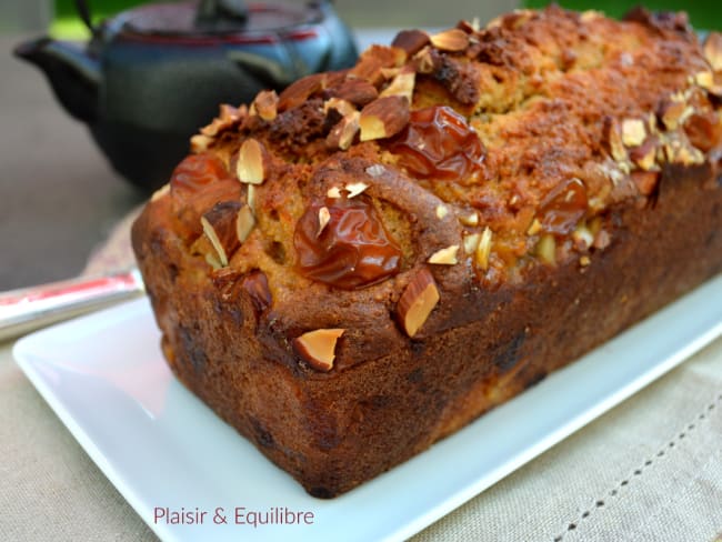 Cake aux mirabelles et aux amandes