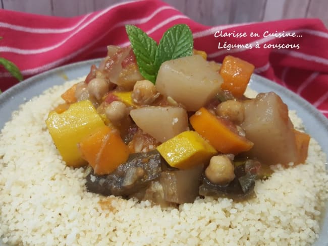 Légumes à couscous fait maison