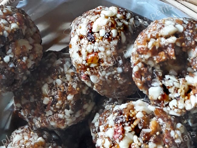 Energy balls à la figue faites maison