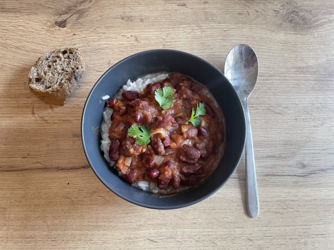 Chili sin carne : le chili sans viande