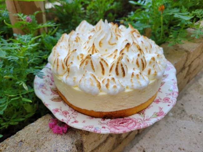 Gâteau nuage meringué au citron