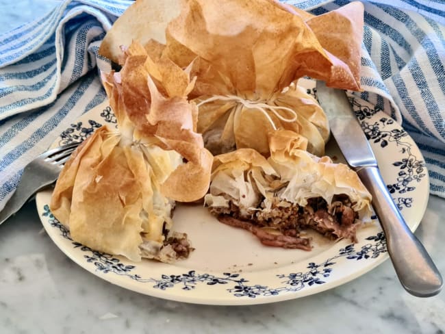 Aumônières d'andouillettes : une recette rapide et ultra-facile