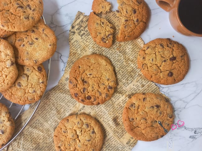 Cookies aux pépites de chocolat sans gluten