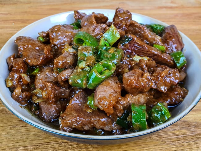 Bœuf au cumin chinois ou bœuf du Hunan