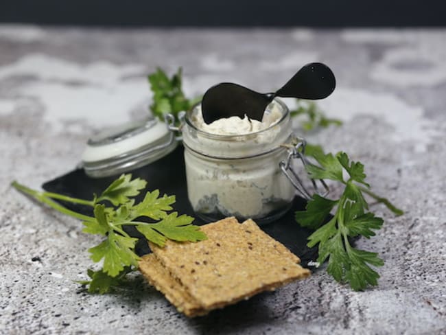 Rillettes de chinchard moutarde et fromage frais