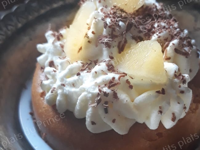 Baba savarin poire chocolat